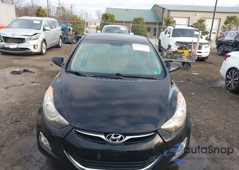 2013 Hyundai Elantra Gls/Limited from USA, damaged, VIN KMHDH4AE9DU499158
